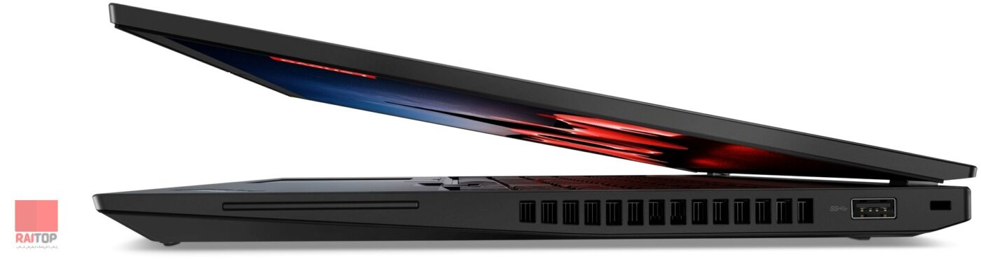 لپ تاپ 16 اینچی Lenovo مدل ThinkPad T16 Gen 2 راست نیمه باز