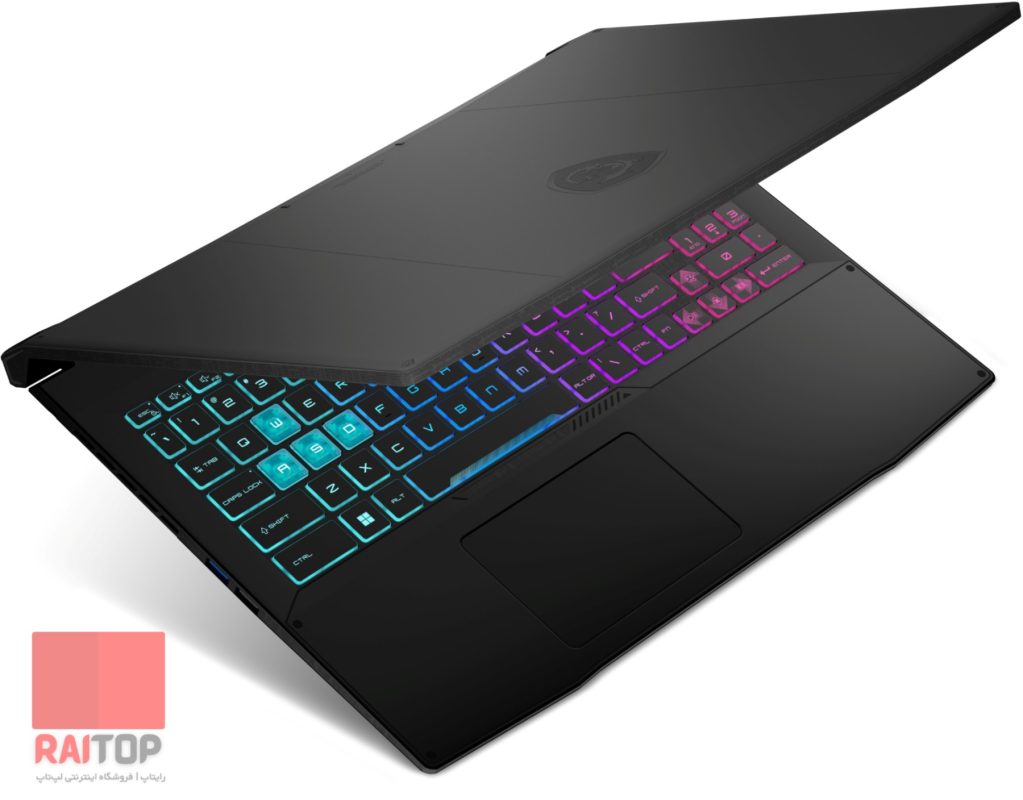لپ تاپ گیمینگ 15 اینچی MSI مدل Katana A15 AI B8V بالا رخ چپ