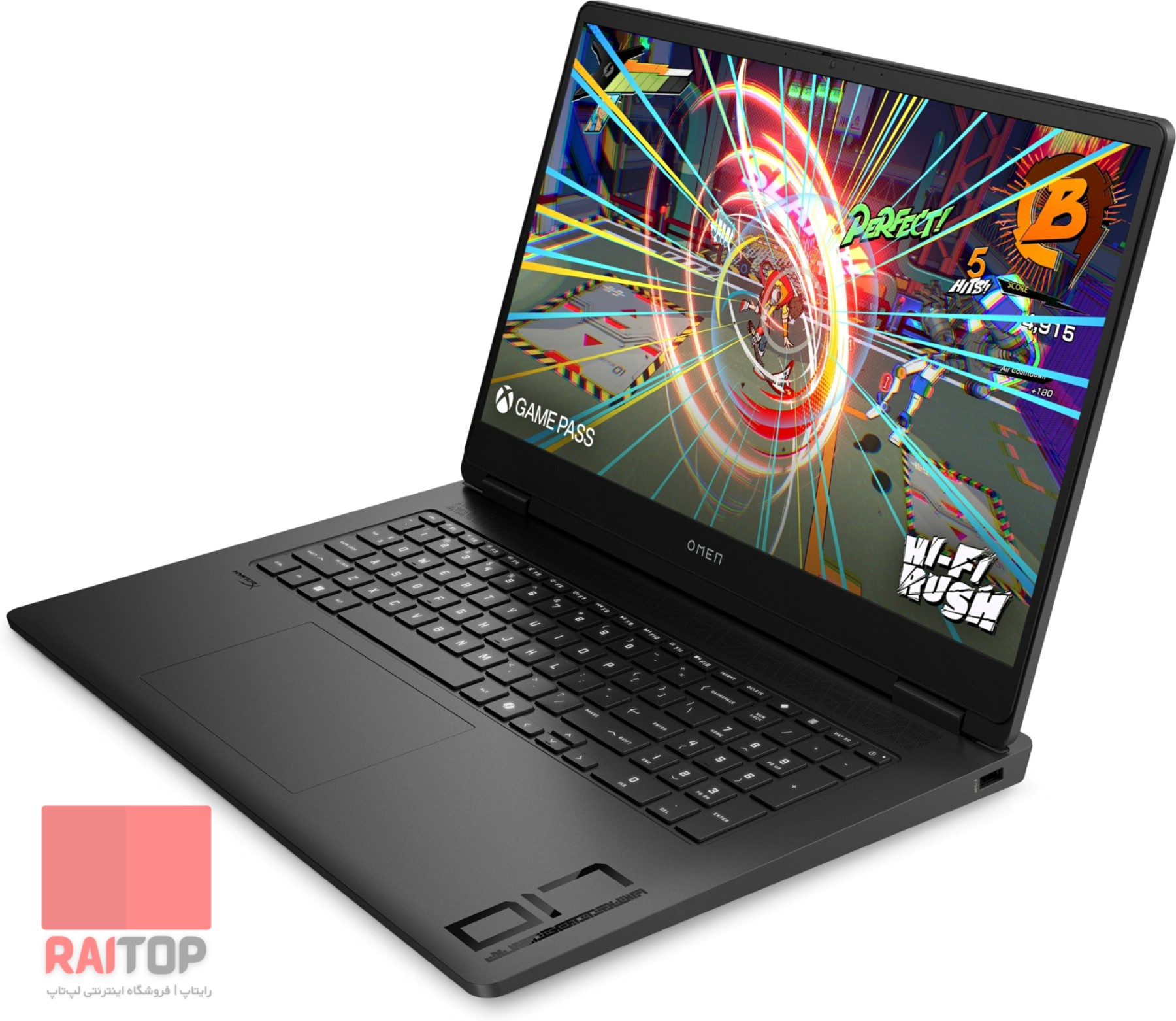 لپ تاپ گیمینگ 17 اینچی HP مدل Omen 17-db0 رخ راست