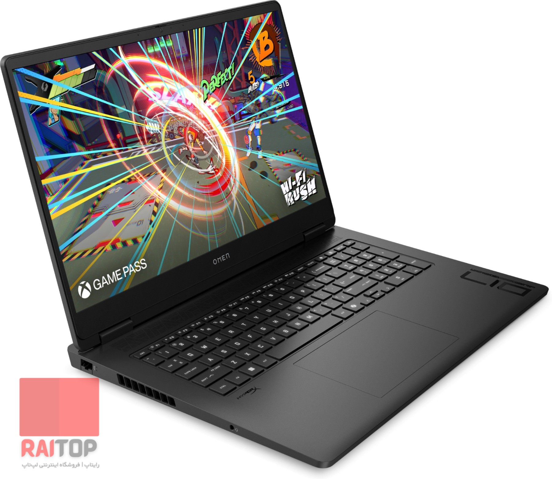 لپ تاپ گیمینگ 17 اینچی HP مدل Omen 17-db0 رخ چپ