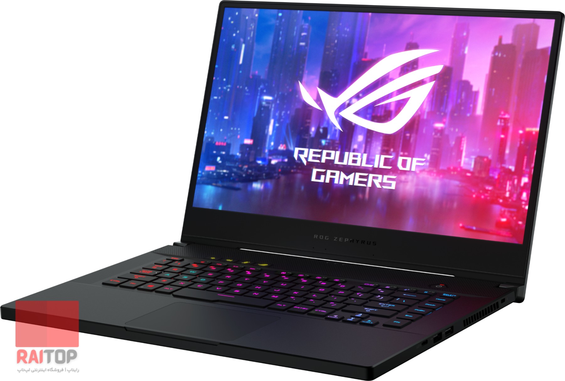 لپ تاپ 15 اینچی گیمینگ Asus مدل ROG Zephyrus S GX502 رخ راست
