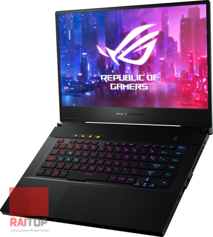 لپ تاپ 15 اینچی گیمینگ Asus مدل ROG Zephyrus S GX502 رخ راست باز
