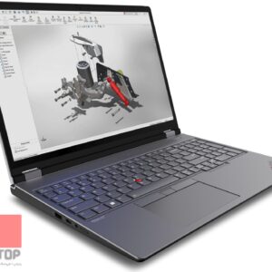 لپ تاپ 16 اینچی Lenovo مدل ThinkPad P16 Gen 2 رخ چپ