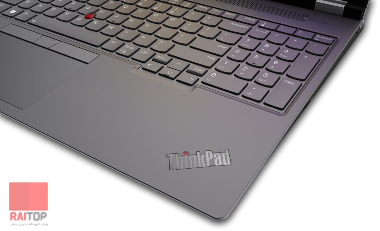 لپ تاپ 16 اینچی Lenovo مدل ThinkPad P16 Gen 2 کیبرد راست