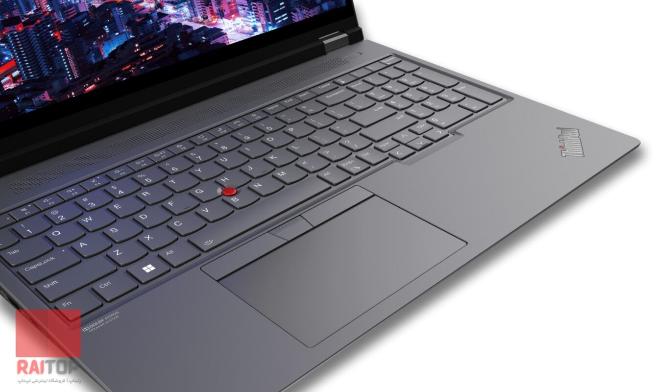 لپ تاپ 16 اینچی Lenovo مدل ThinkPad P16 Gen 2 کیبرد رخ چپ