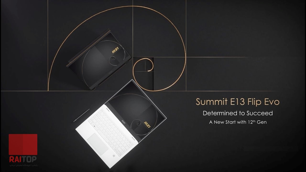 لپ تاپ 13 اینچی 2 در 1 MSI مدل Summit E13 Flip Evo - A12M بنر