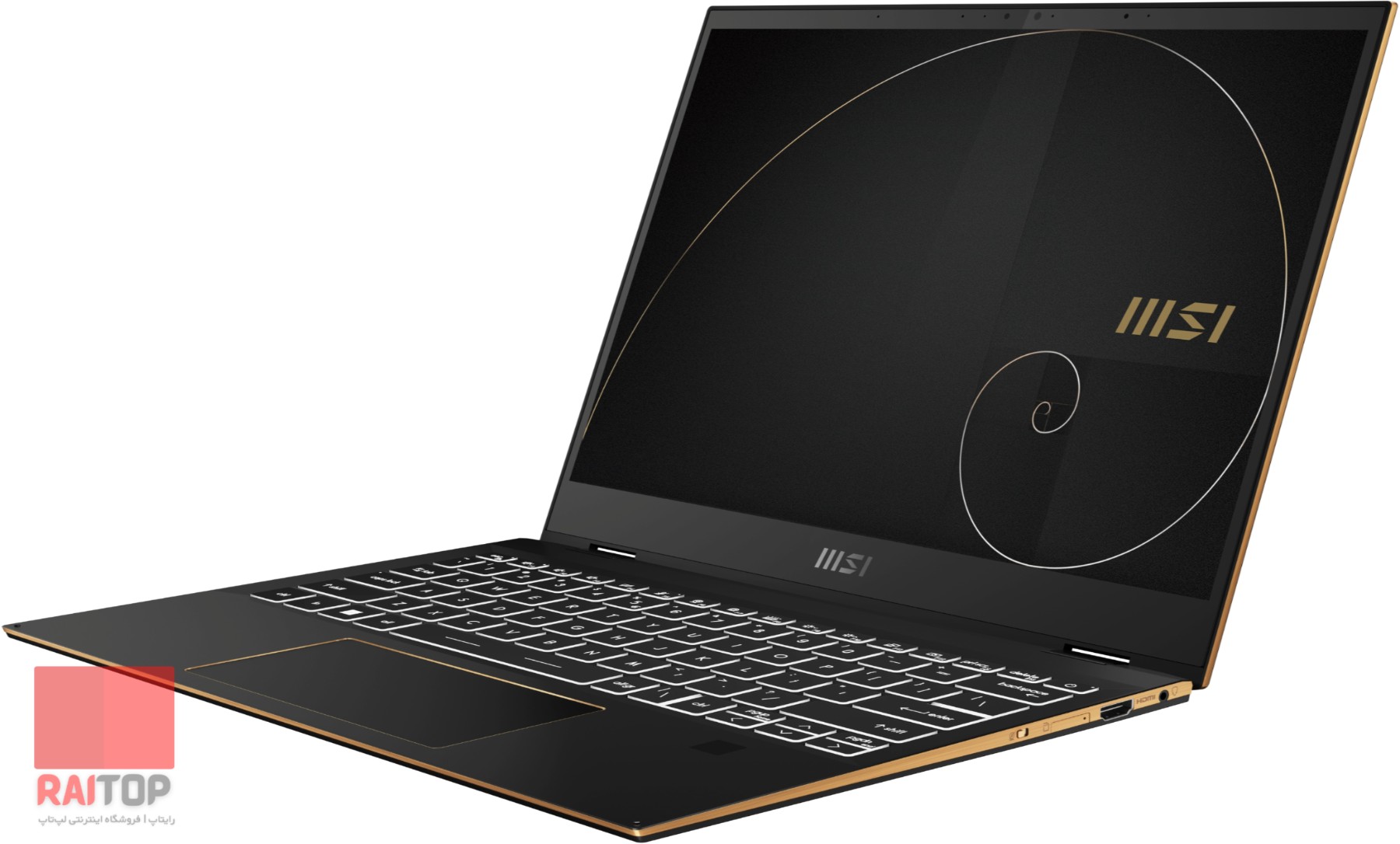 لپ تاپ 13 اینچی 2 در 1 MSI مدل Summit E13 Flip Evo - A12M رخ راست
