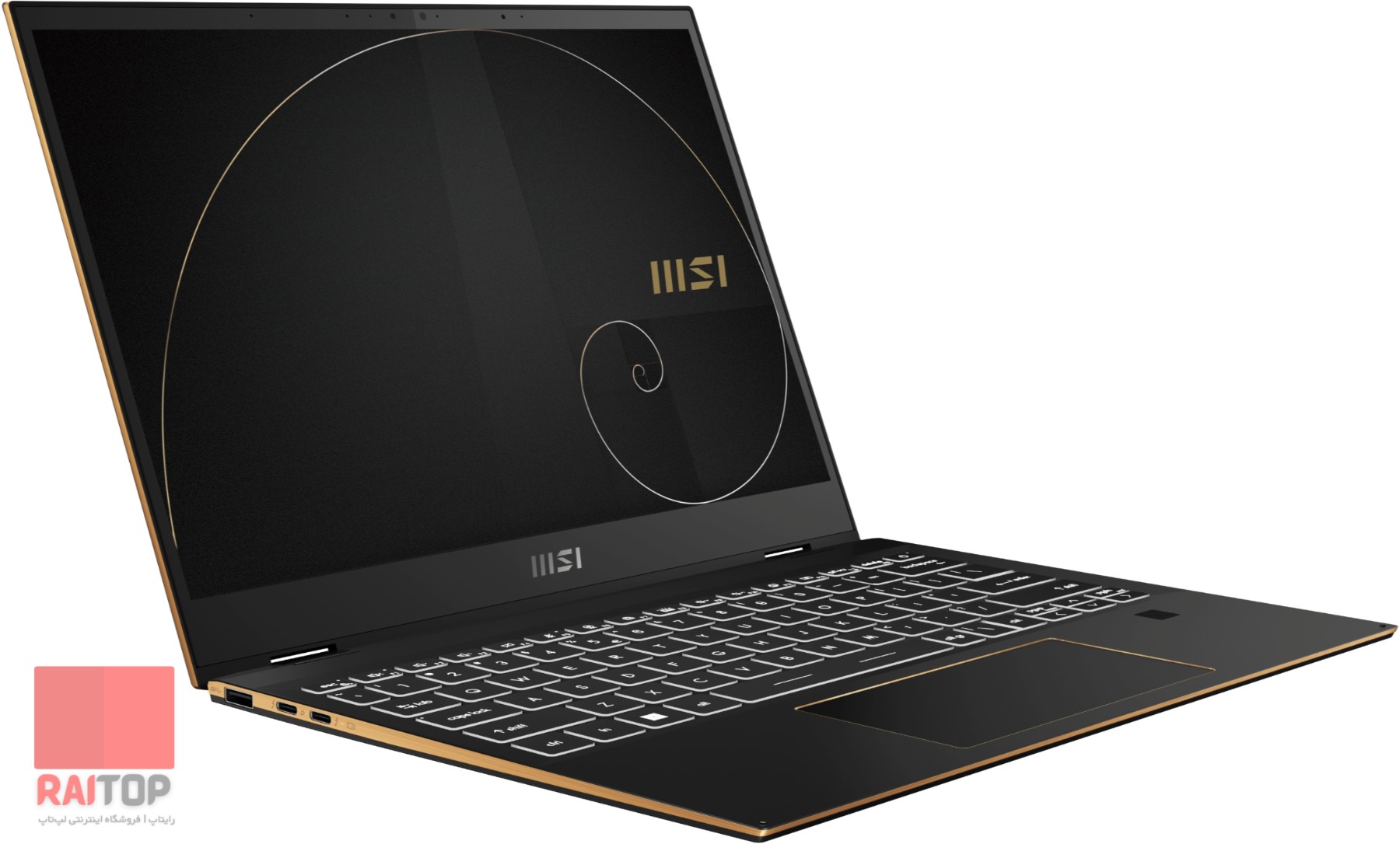 لپ تاپ 13 اینچی 2 در 1 MSI مدل Summit E13 Flip Evo - A12M رخ چپ