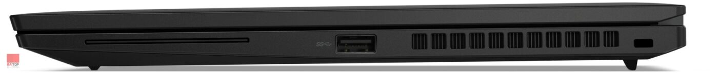 لپ تاپ 14 اینچی Lenovo مدل ThinkPad T14s G3 (Intel) پورتهای راست بسته