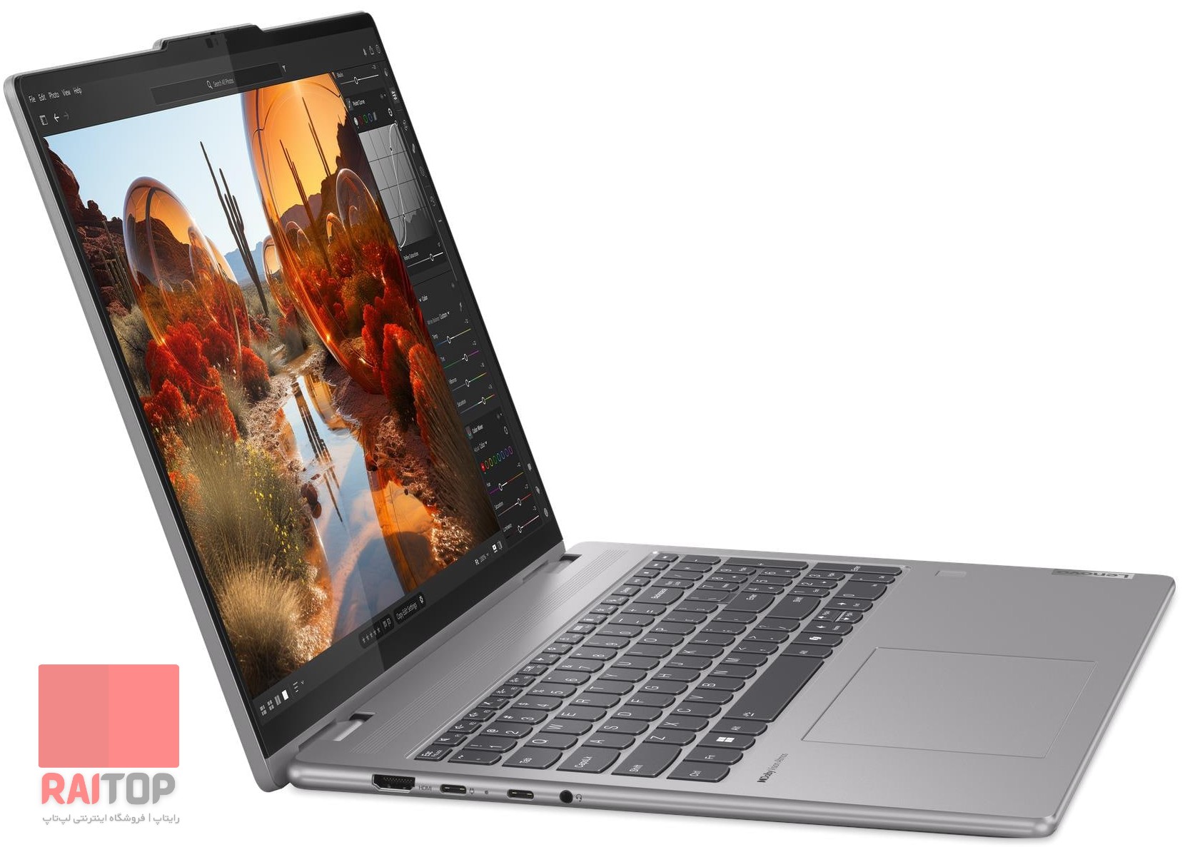 لپ تاپ 16 اینچی 2 در 1 Lenovo مدل Yoga 7 2-in-1 16AHP9 رخ چپ