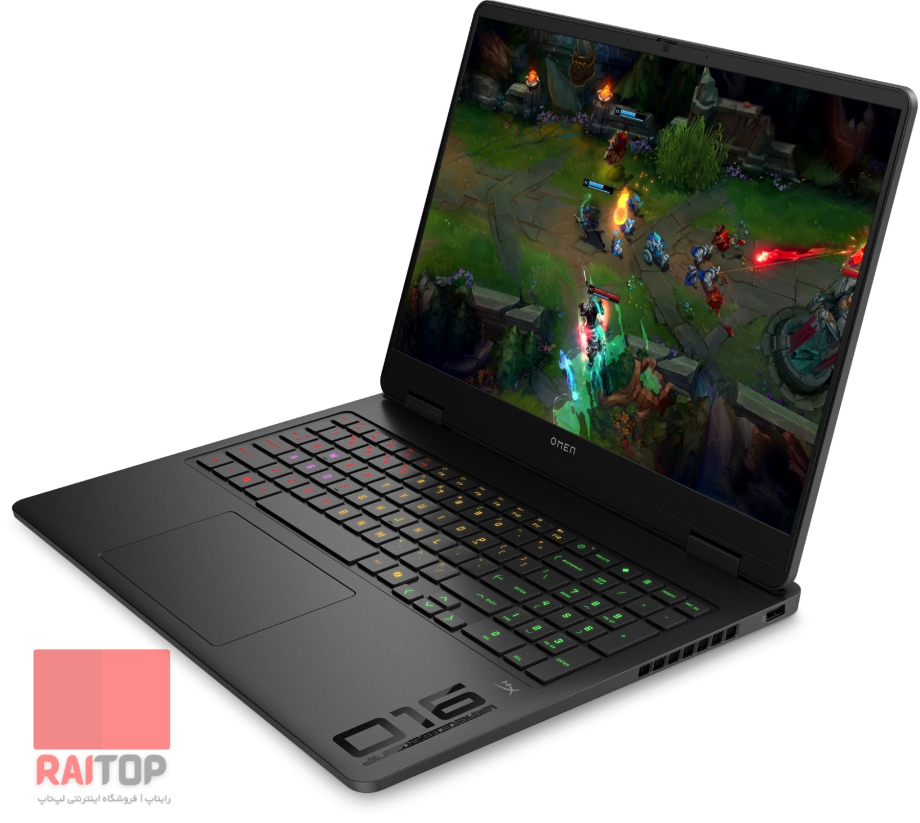 لپ تاپ 16 اینچی گیمینگ HP مدل Omen Slim 16-an0 رخ راست