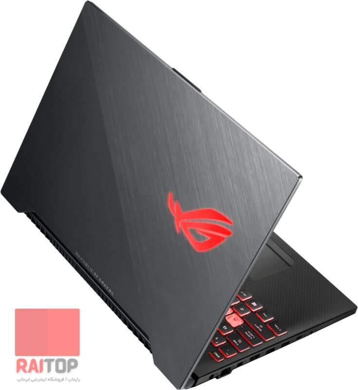 لپ تاپ گیمینگ 15 اینچی Asus مدل ROG Strix GL504 پشت چپ