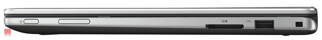 لپ تاپ 13 اینچی 2 در 1 Dell مدل Inspiron 7375 پورت های راست