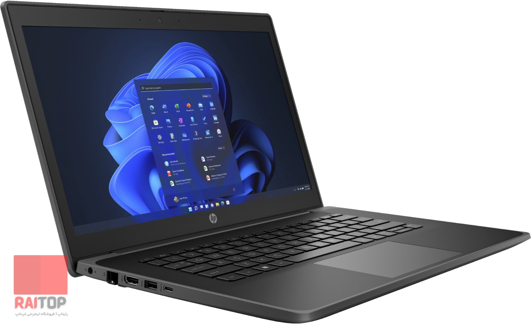 لپ تاپ 14 اینچی HP مدل ProBook Fortis G10 رخ چپ