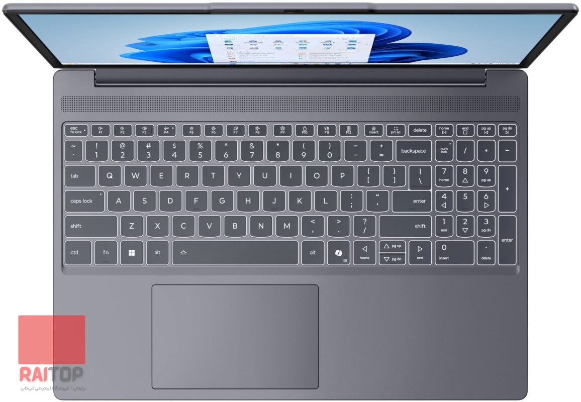 لپ تاپ 15 اینچی Lenovo مدل IdeaPad Slim 3 15IRH10 کیبرد