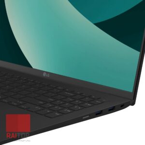 لپ تاپ 17 اینچی LG مدل Gram 2025 رخ راست نمای نزدیک