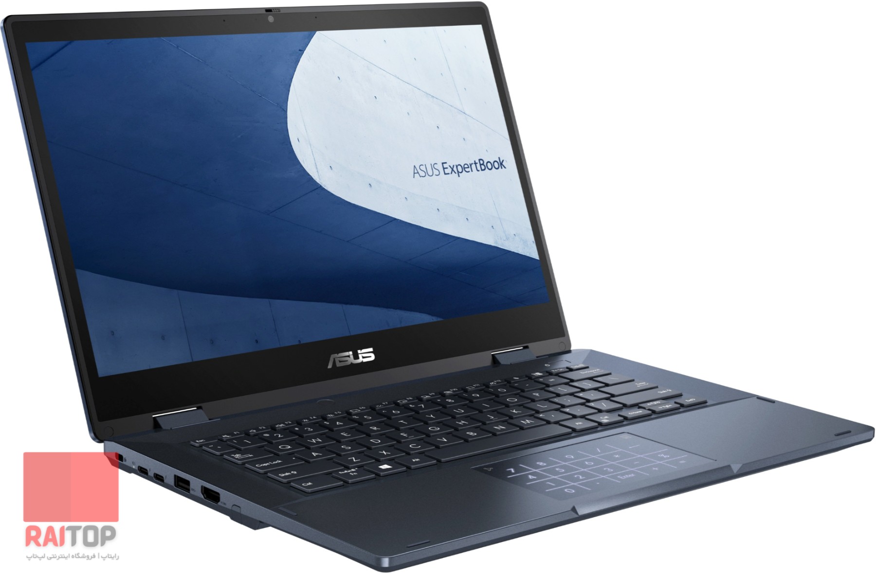 لپ تاپ 14 اینچی 2 در 1 ASUS مدل ExpertBook B3 Flip B3402 رخ چپ