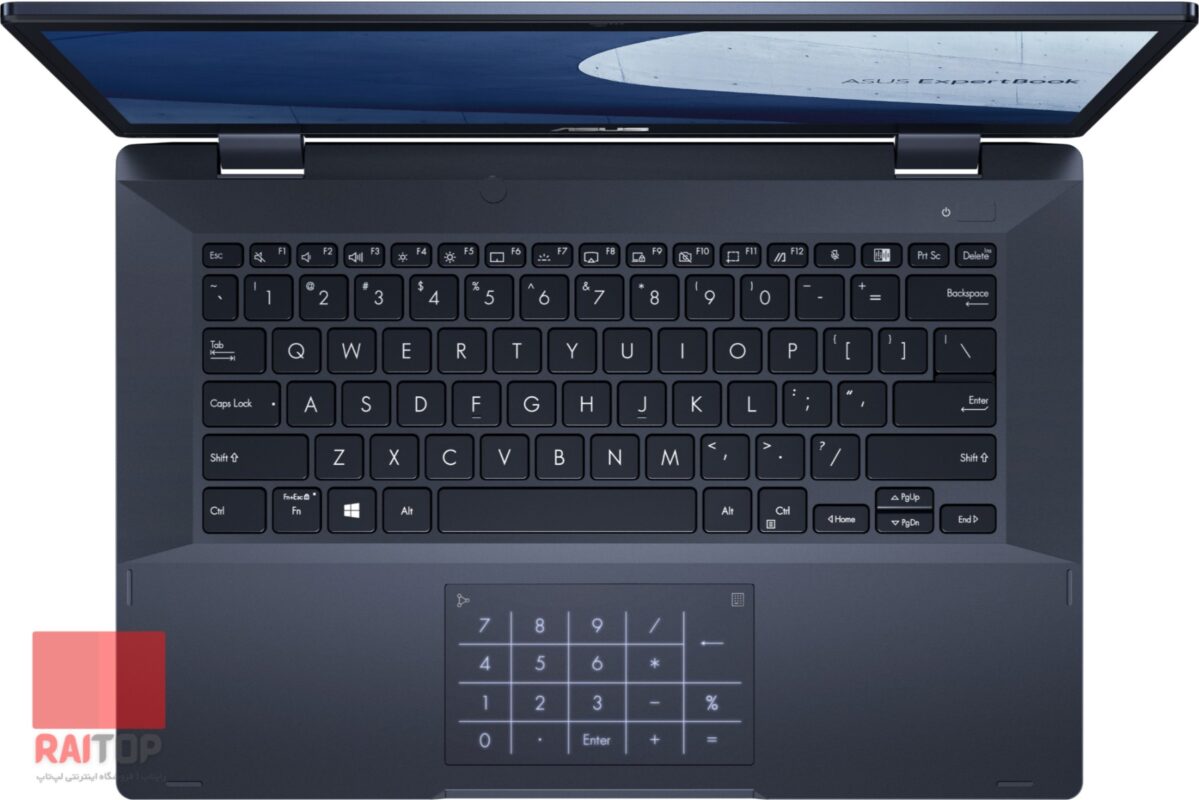 لپ تاپ 14 اینچی 2 در 1 ASUS مدل ExpertBook B3 Flip B3402 کیبرد