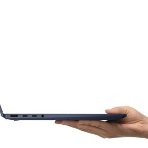 لپ تاپ 14 اینچی 2 در 1 HP مدل EliteBook X Flip G2i روی دست چپ سرمه ای
