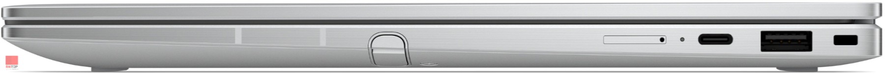 لپ تاپ 14 اینچی 2 در 1 HP مدل EliteBook X Flip G2i پورت های راست نقره ای