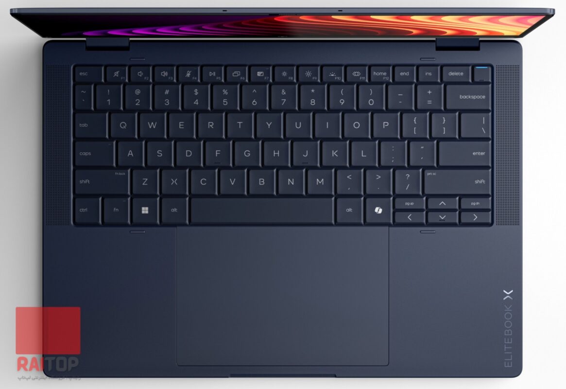لپ تاپ 14 اینچی 2 در 1 HP مدل EliteBook X Flip G2i کیبرد سرمه ای