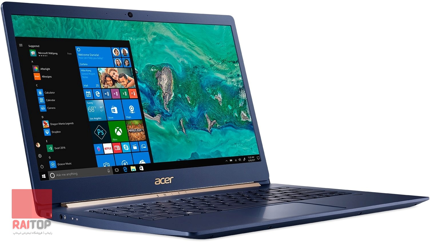 لپ تاپ 14 اینچی Acer مدل Swift 5 Pro SF514 رخ چپ
