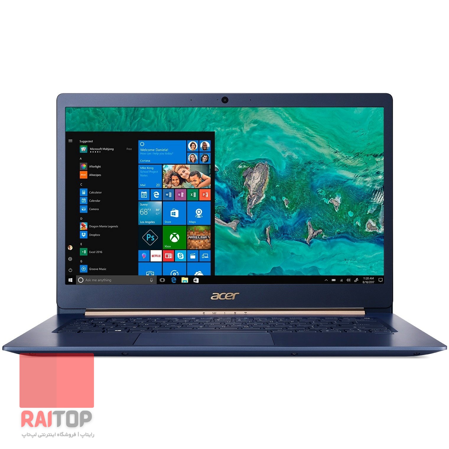 لپ تاپ 14 اینچی Acer مدل Swift 5 Pro SF514 مقابل