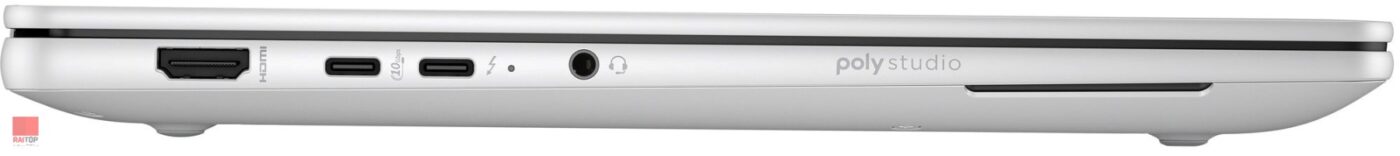 لپ تاپ 14 اینچی HP مدل EliteBook X G1a پورت های چپ