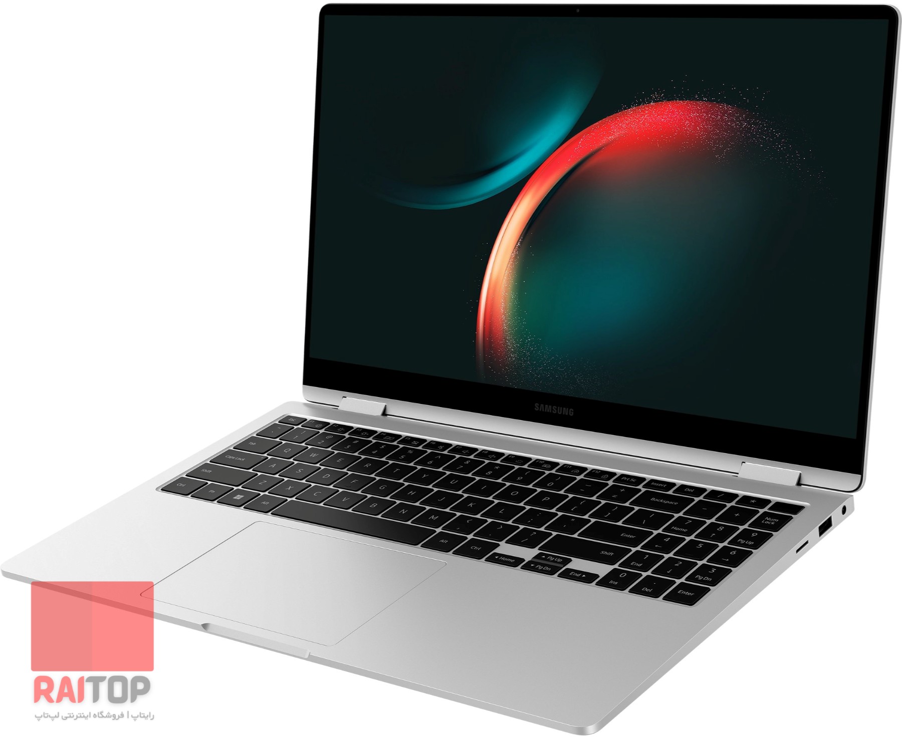 لپ تاپ 15 اینچی 2 در 1 Samsung مدل Galaxy Book3 360 رخ راست