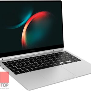 لپ تاپ 15 اینچی 2 در 1 Samsung مدل Galaxy Book3 360 رخ چپ