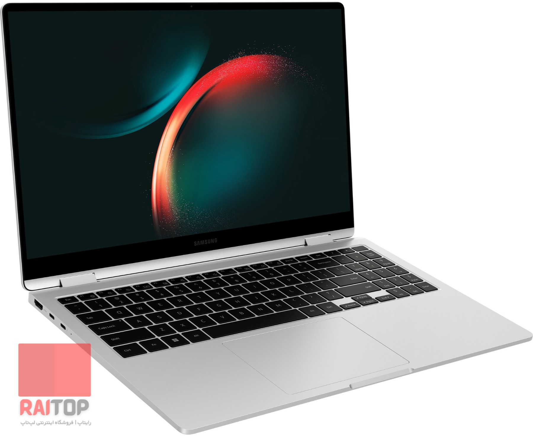 لپ تاپ 15 اینچی 2 در 1 Samsung مدل Galaxy Book3 360 رخ چپ