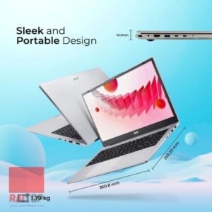 لپ تاپ 15 اینچی Acer مدل Aspire 3 A325-42 طراحی و کیفیت ساخت