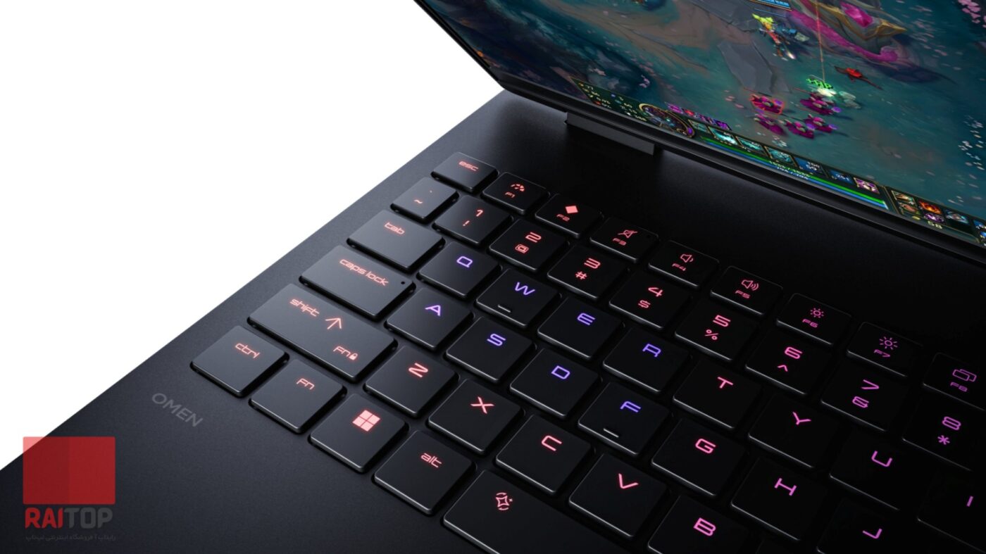 لپ تاپ 15 اینچی گیمینگ HP مدل HyperX OMEN 15-ga0 کیبرد 2