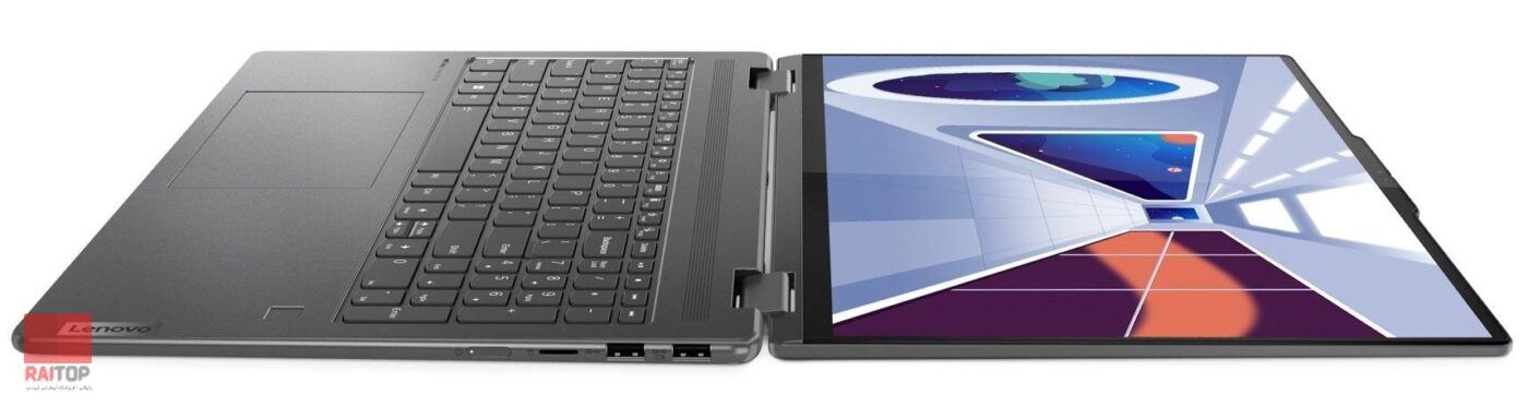 لپ تاپ 16 اینچی 2 در 1 Lenovo مدل Yoga 7 16IRL8 راست باز