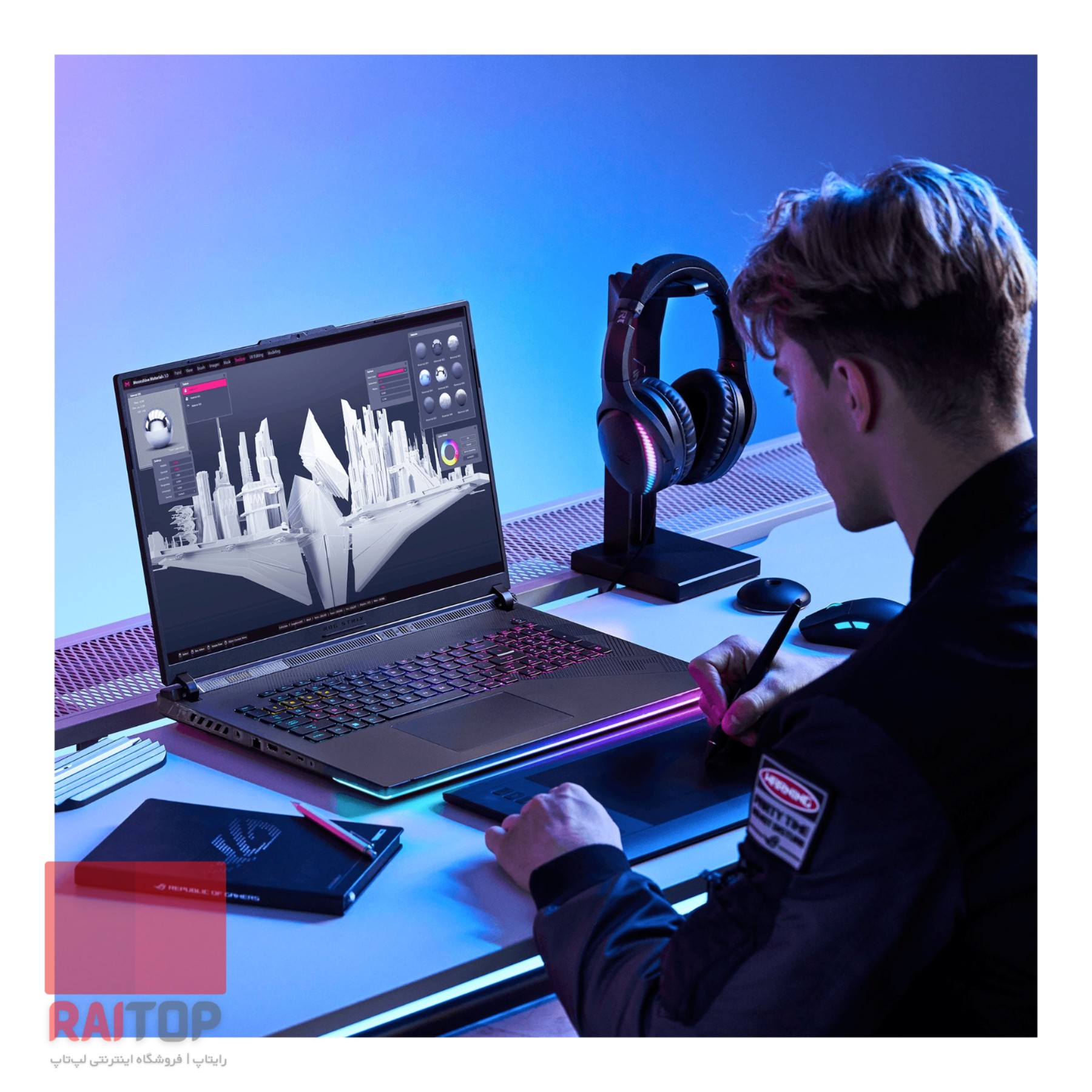 لپ تاپ 18 اینچی ASUS مدل ROG Strix SCAR 18 (2024) G834 بنر 2