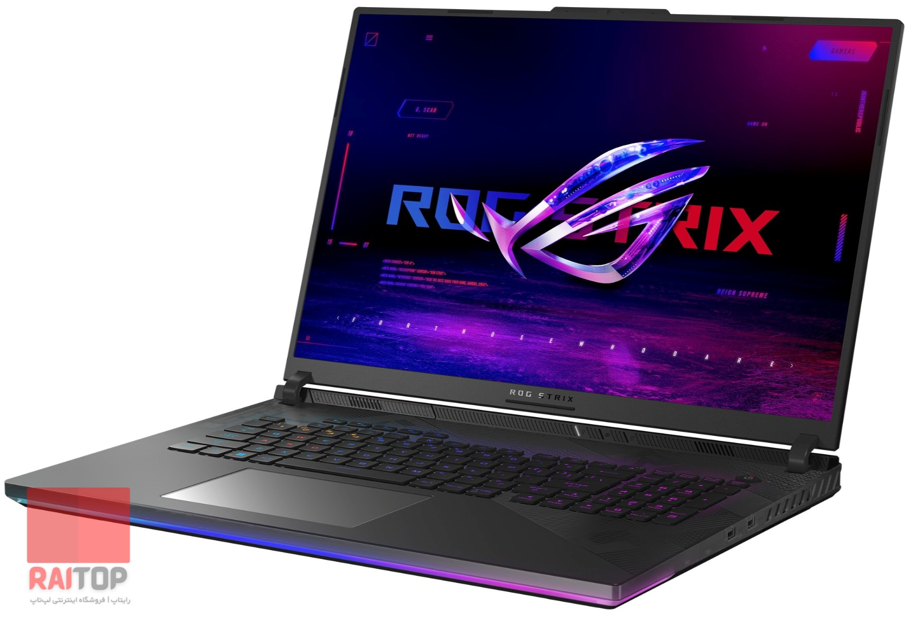 لپ تاپ 18 اینچی ASUS مدل ROG Strix SCAR 18 (2024) G834 رخ راست