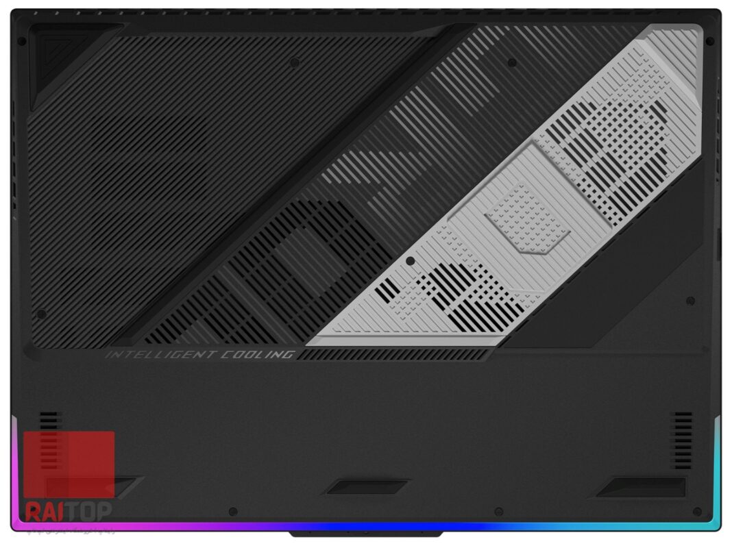 لپ تاپ 18 اینچی ASUS مدل ROG Strix SCAR 18 (2024) G834 قاب زیرین