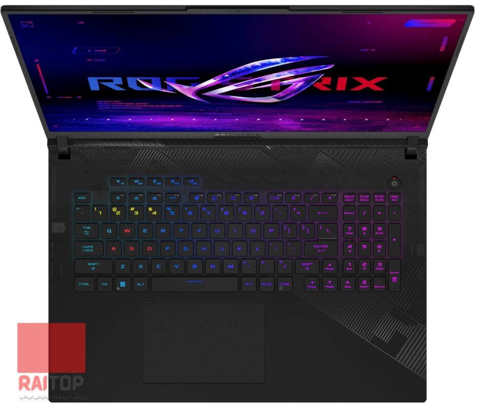 لپ تاپ 18 اینچی ASUS مدل ROG Strix SCAR 18 (2024) G834 کیبرد