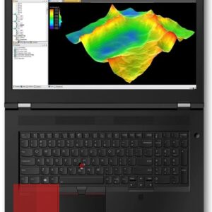 لپ تاپ Lenovo مدل ThinkPad P17 Gen 1 مقابل باز