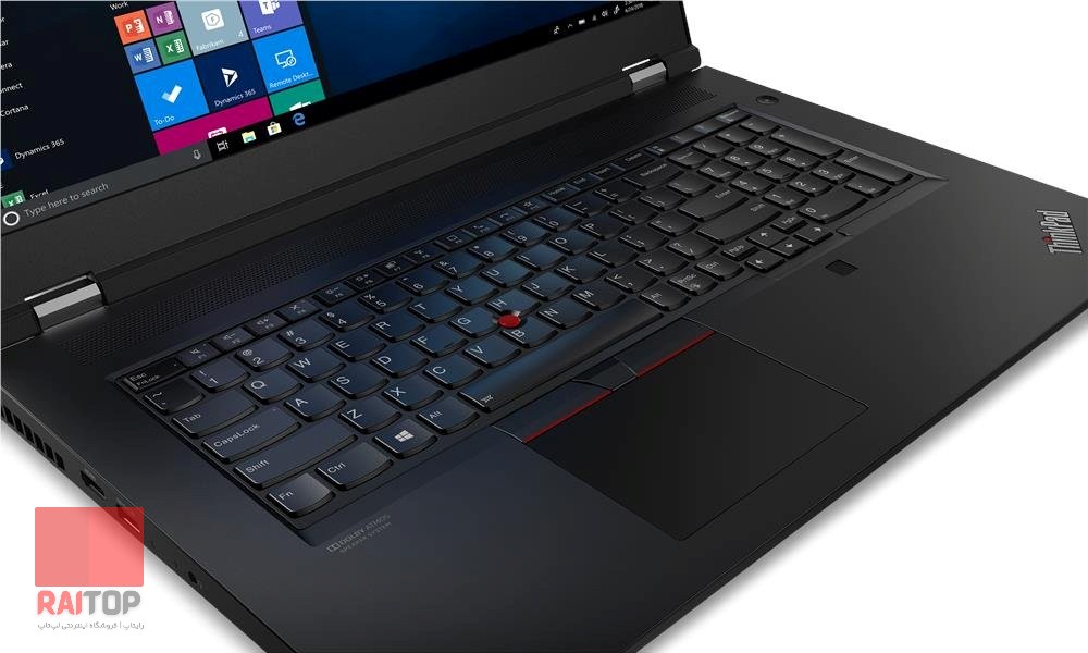لپ تاپ Lenovo مدل ThinkPad P17 Gen 1 کیبرد رخ چپ