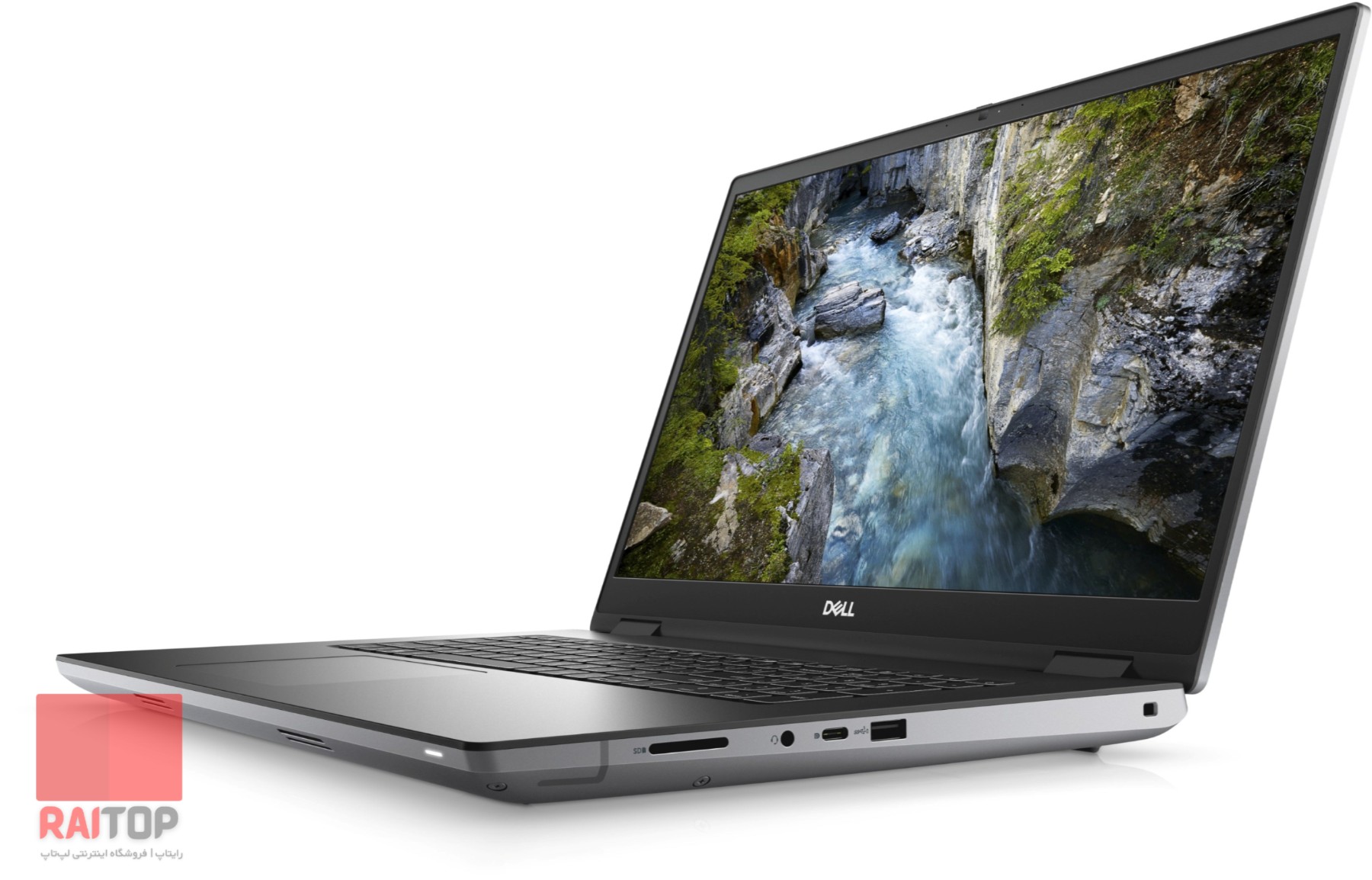 لپ تاپ ورک استیشن Dell مدل Precision 7770 رخ راست