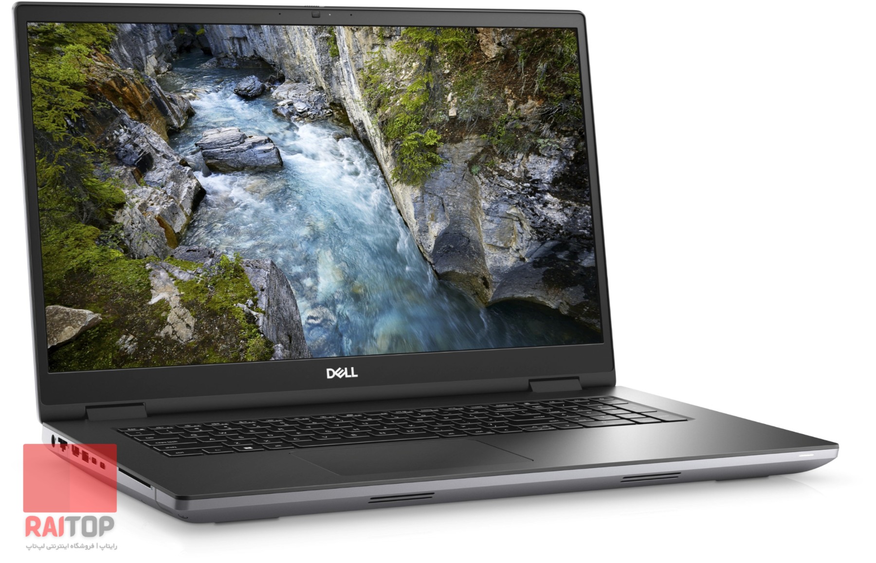 لپ تاپ ورک استیشن Dell مدل Precision 7770 رخ چپ