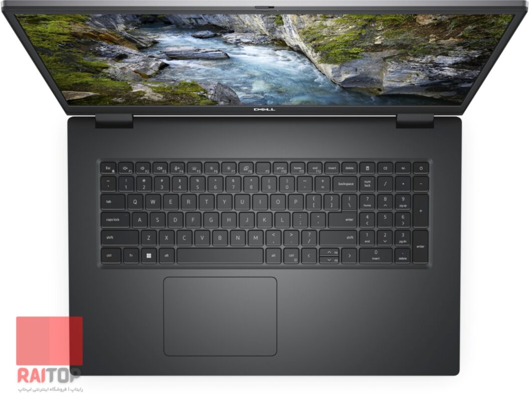 لپ تاپ ورک استیشن Dell مدل Precision 7770 کیبرد