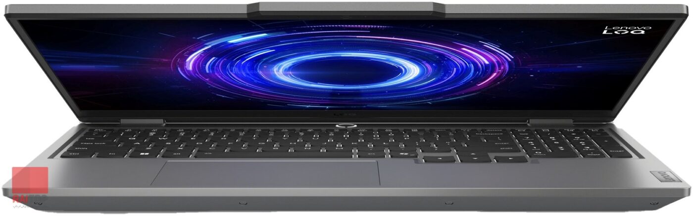 لپ تاپ گیمینگ 15 اینچی Lenovo مدل LOQ 15IRX10 مقابل نیمه باز