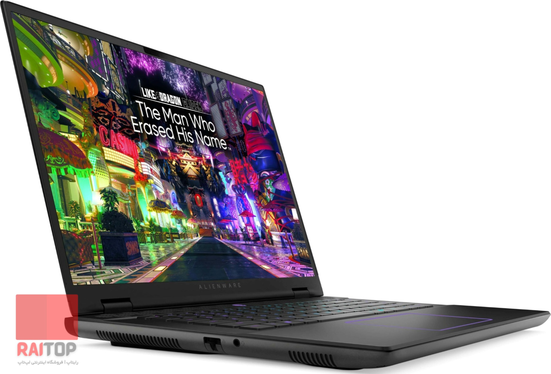 لپ تاپ گیمینگ 16 اینچی Dell مدل Alienware m16 R2 رخ چپ